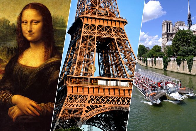 Visite guidée de Paris : Tour Eiffel, Louvre, Notre-Dame et Croisière sur la Seine