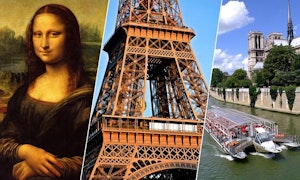 Visite guidée de Paris : Tour Eiffel, Louvre, Notre-Dame et Croisière sur la Seine